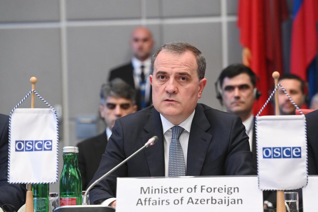 كلمة  وزير الخارجية في جمهورية أذربيجان جَيْهون بايْراموف خلال الجلسة الخاصة للمجلس الدائم لمنظمة الأمن والتعاون في أوروبا