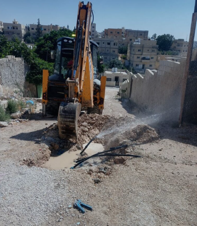 المياه: حملة تضبط اعتداءات لـ70 منزلا في الرصيفة