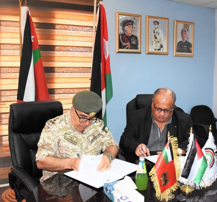 توقيع اتفاقية تعاون بين القوات المسلحة وإدارة مهرجان جرش