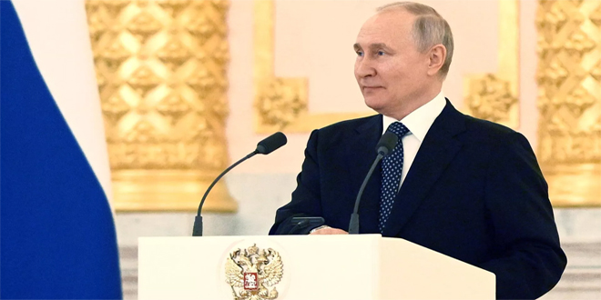 بوتين يؤكد أهمية العملية العسكرية الخاصة لتقوية روسيا