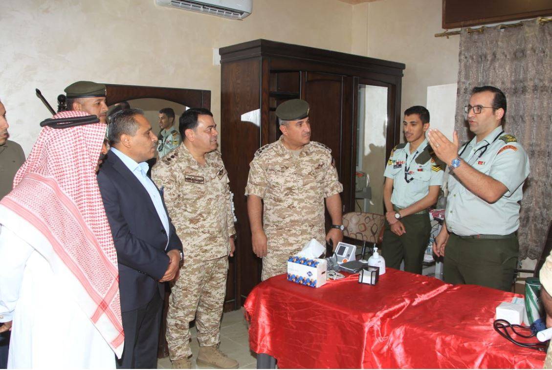 بدء الأيام الطبية المجانية في لواء الرويشد...صور