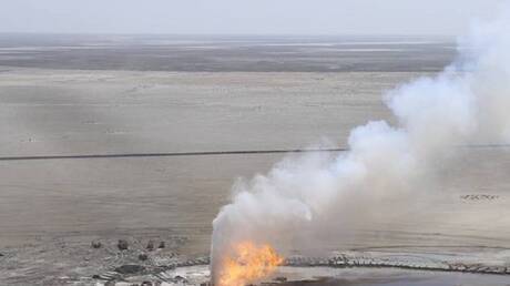 كازاخستان.. احتراق حقل نفطي لليوم السادس على التوالي