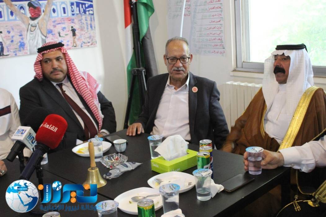الحزب الديمقراطي الاردني يعقد اجتماعًا تحدث به  الامين العام النقرش
