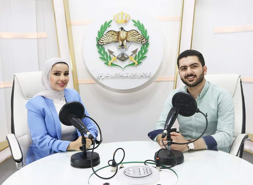 إذاعة الجيش العربي تستضيف يزن الخطيب