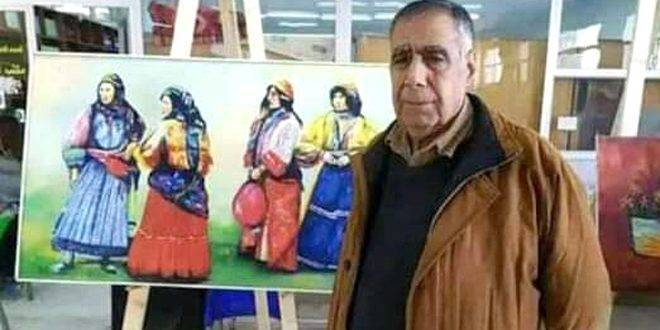 رحيل الفنان السوري محمد غناش الذي جسد بيئة الفرات وطبيعتها