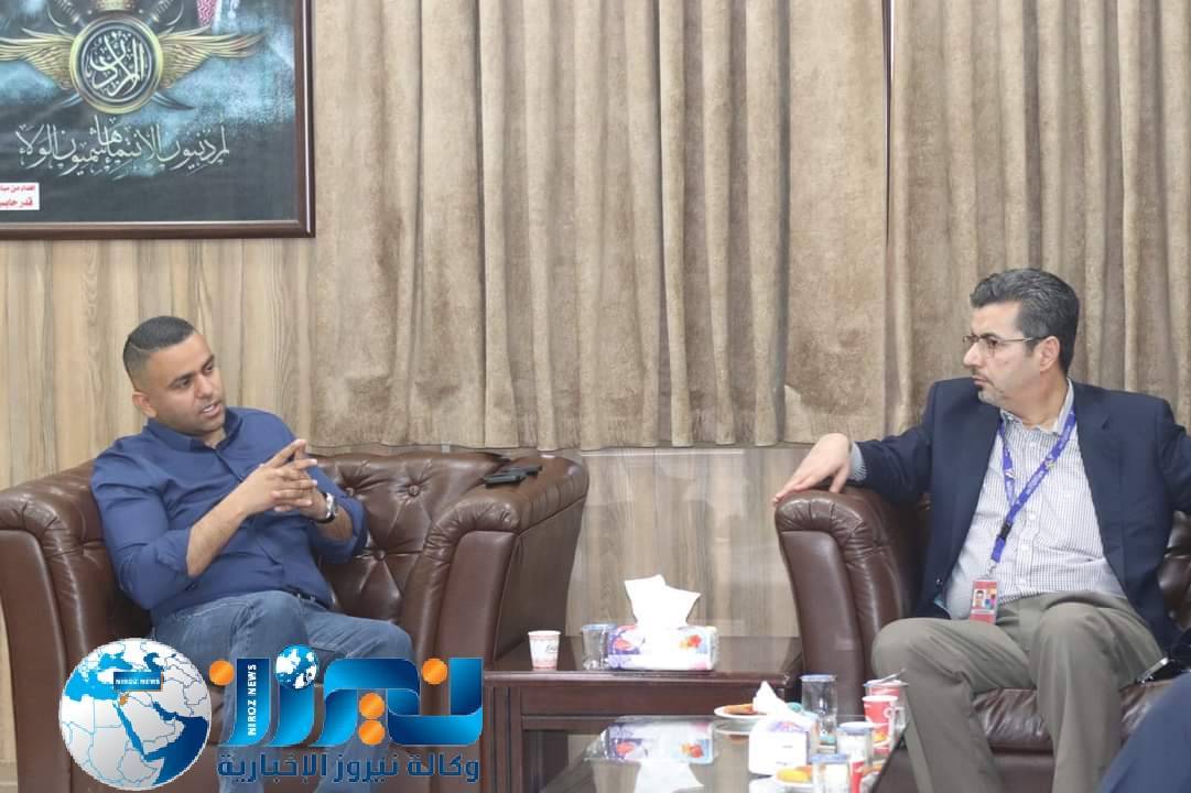 رئيس بلدية الجيزة قدر حابس الفايز يستقبل وفد من مجموعة المطار الدولي ....صور