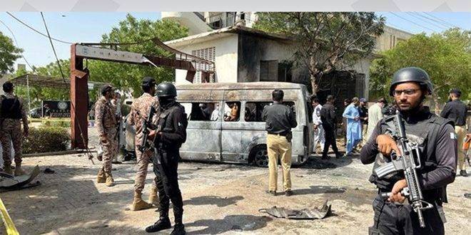 الشرطة الباكستانية تقضي على أربعة إرهابيين