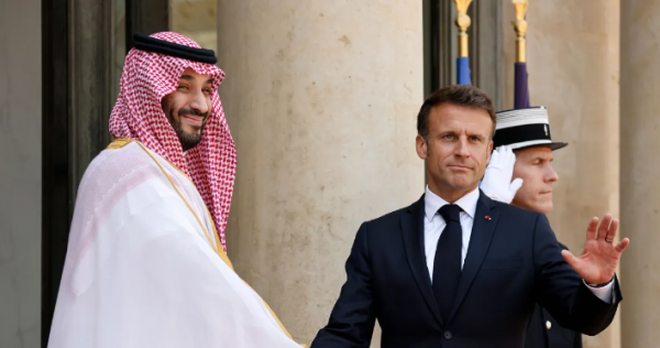 ماكرون يستقبل بن سلمان في الإليزيه