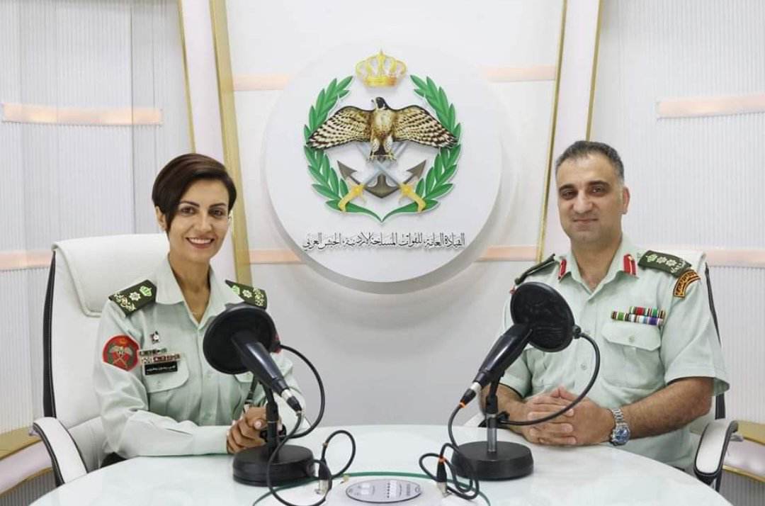 إذاعة الجيش العربي تستضيف العقيد الطبيب رائد الجبور