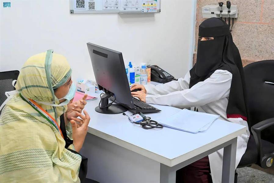32 ألف حاج تلقوا الخدمات الطبية بالمدينة المنورة