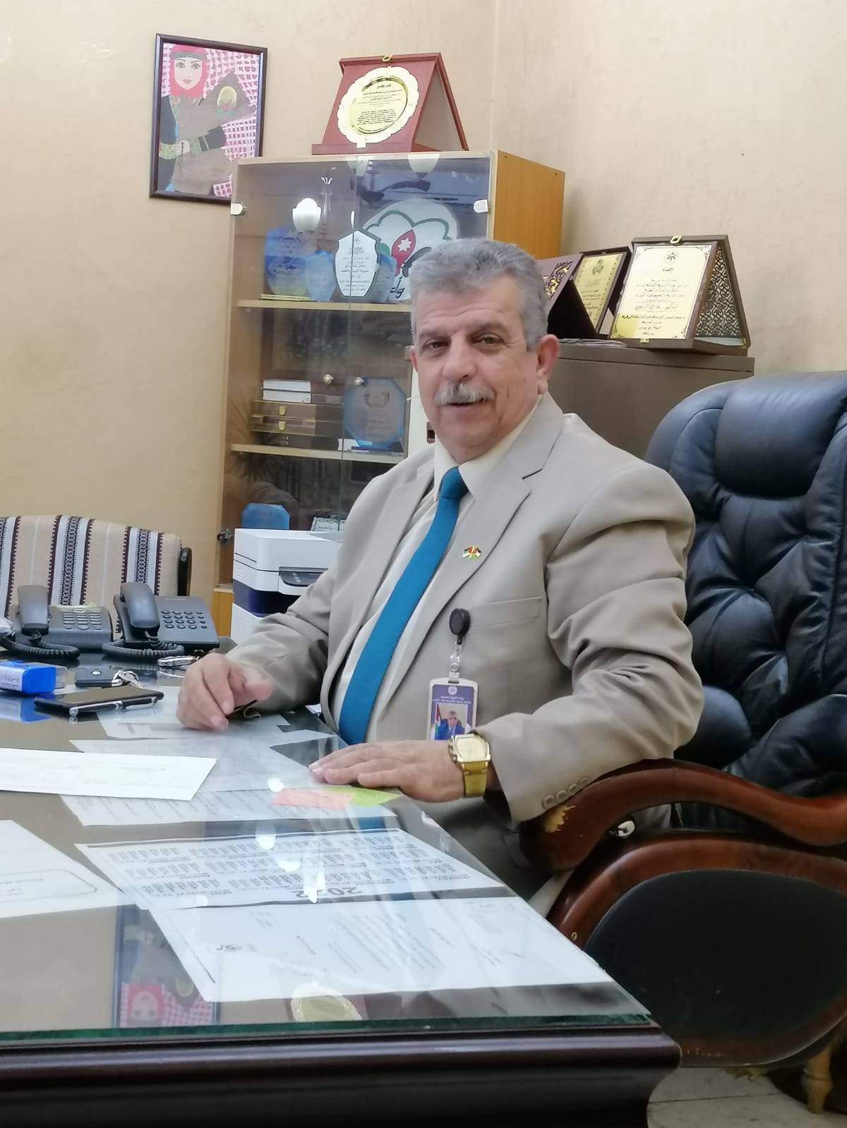الزعبي مديرًا لتربية لواء   الرمثا