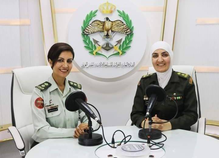 إذاعة القوات المسلحة تستضيف المقدم غادة سعود
