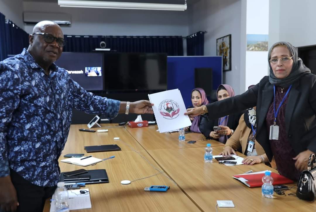 بعثة الأمم المتحدة بليبيا تتسلم رسميا مطالب المجلس القومى للمرأه الليبيه