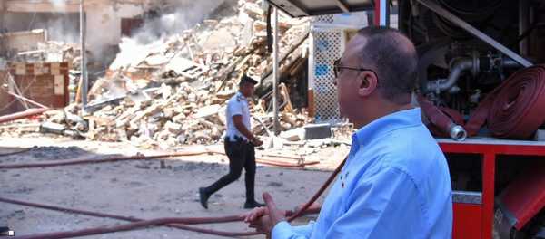 فتح تحقيق عاجل في حادث انهيار عقار الإسكندرية