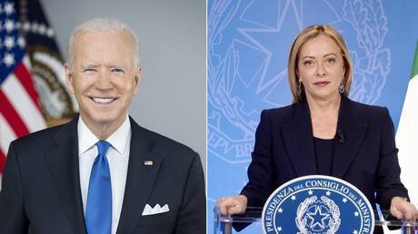 بايدن يدعو ميلوني لزيارة واشنطن الشهر المقبل