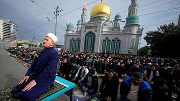 200 ألف مسلم يؤدون صلاة العيد في مساجد موسكو