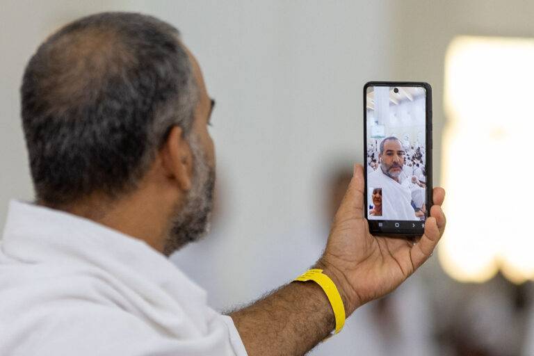 استهلاك البيانات في الحج أكثر من 400 ألف تيرابايت