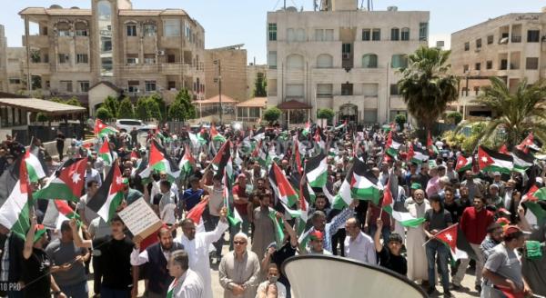 الوطني لدعم المقاومة ينظم وقفة نصرة لجنين وفلسطين