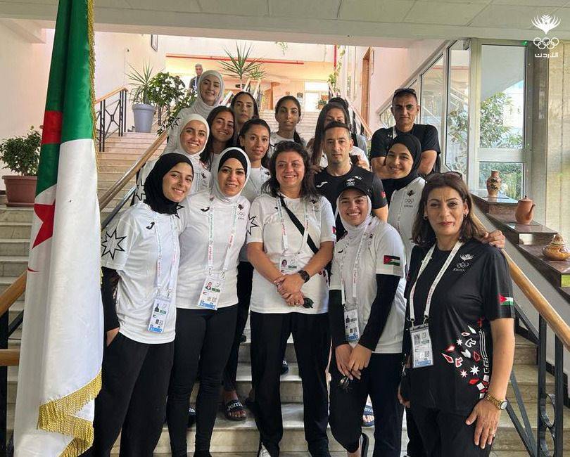 الأميرة آية تتفقد مقر البعثة الأردنية في الجزائر