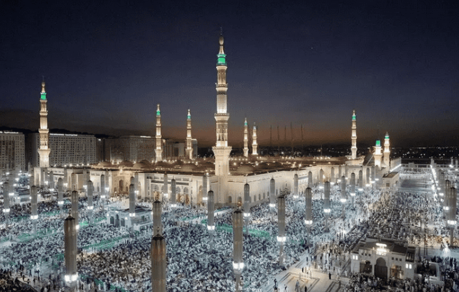 4.2 مليون مصل وزائر للمسجد النبوي خلال أسبوع
