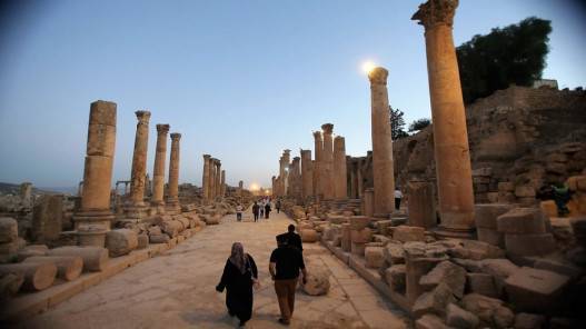 أكثر من 266 ألف زائر للموقع الأثري في جرش خلال النصف الأول من 2023