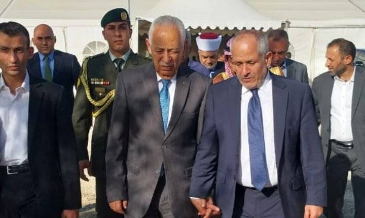 مندوبا عن الملك ..العيسوي يعزي عشيرة العايد الدعجه