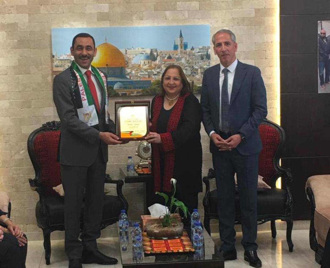 مهيدات يترأس وفدا في زيارة رسمية لوزارة الصحة الفلسطينية