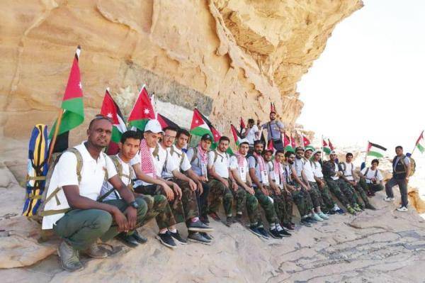 انطلاق فعاليات معسكرات الحسين للعمل والبناء في بيت شباب إربد