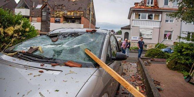 مصرع شخصين وإصابة آخرين جراء عاصفة في هولندا وألمانيا