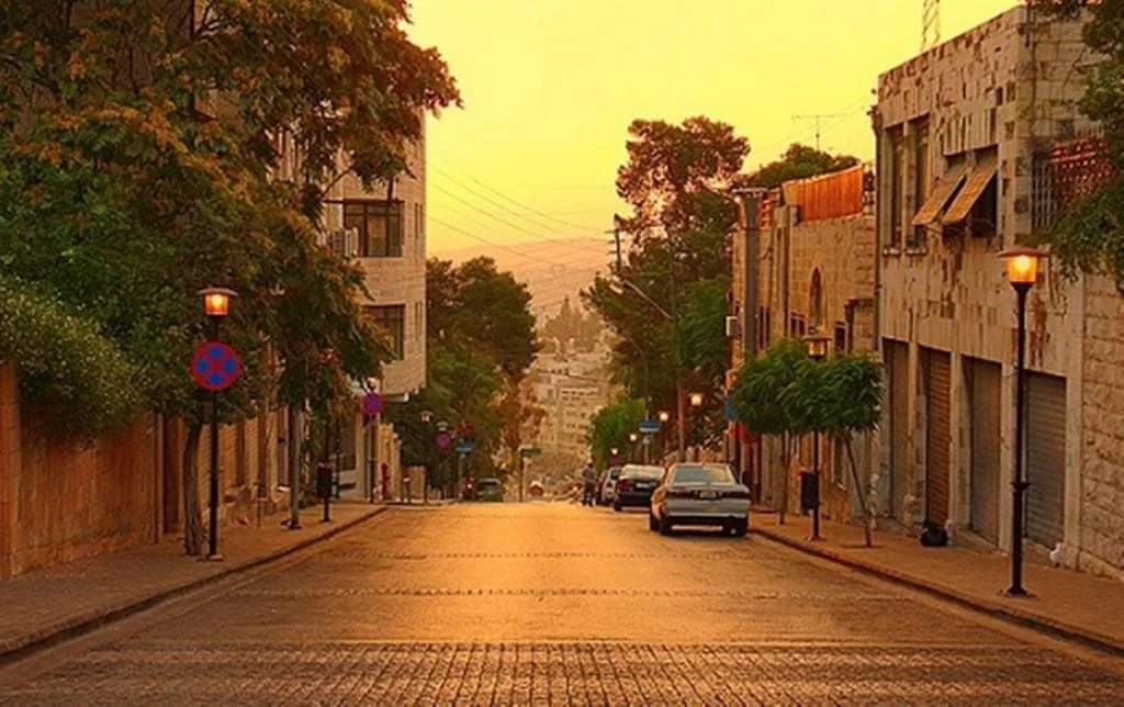 منطقة الدوار الأول في العاصمة  عمان