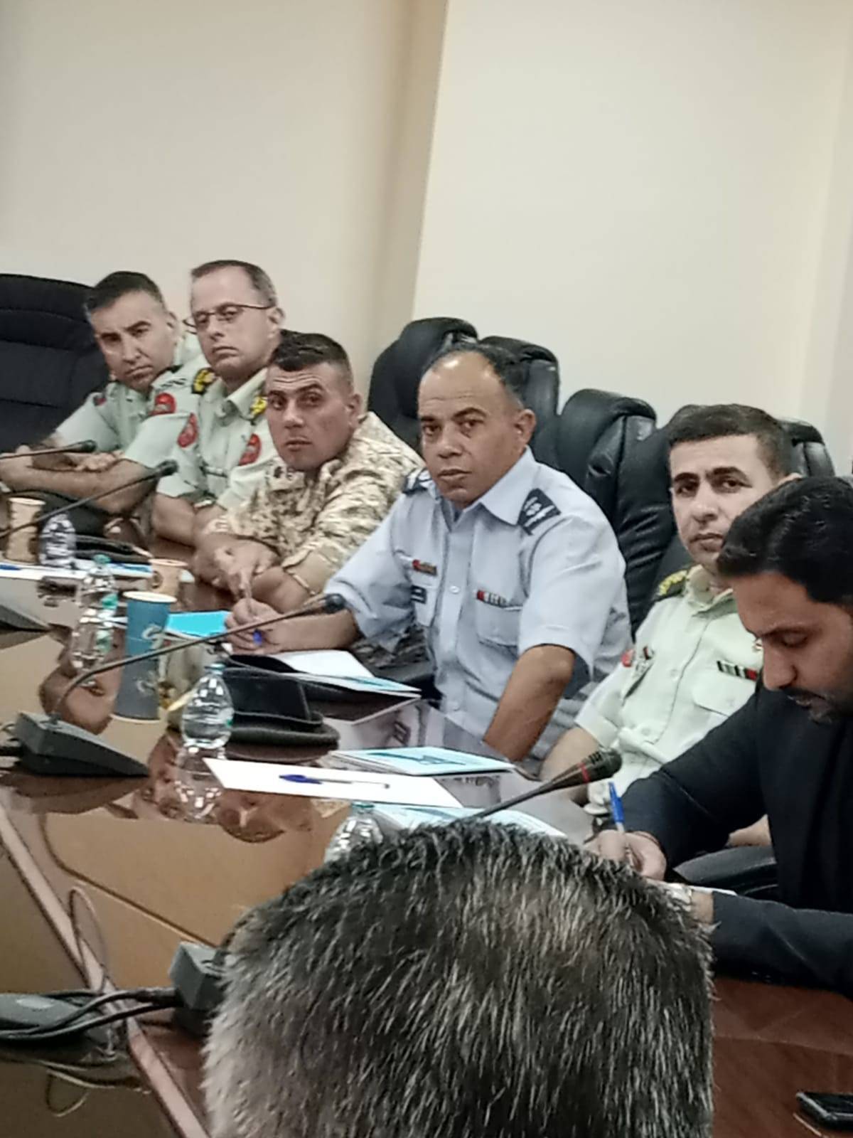 المياه تستقبل وفد ضباط رقم (7)..صور