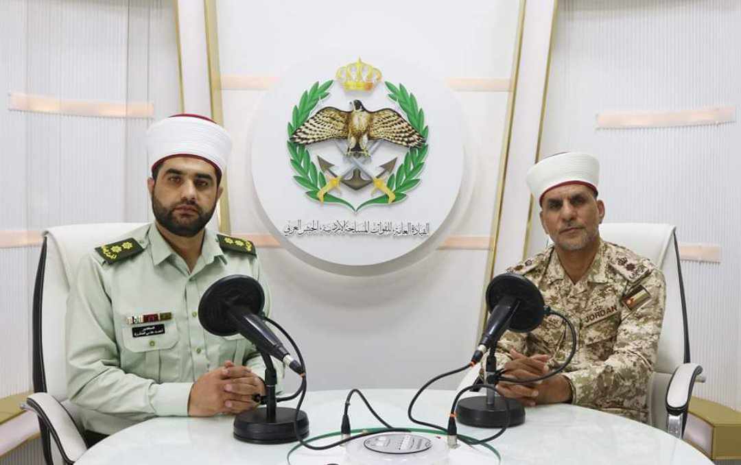 إذاعة الجيش العربي تستضيف المقدم الدكتور خالد البطوش