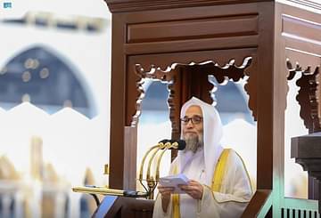 خطيب الحرم المكي: الله جعل الزواج بين الرجل والمرأة شريعة كونية.. ومنتكسو الفطرة انهاروا روحيًا