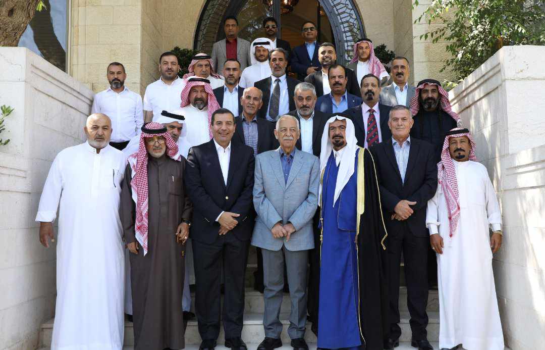 العيسوي يلتقي وفدًا من أبناء قبيلة العدوان ...صور