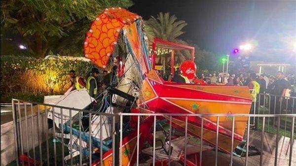 9 إصابات بحادثة لعبة ملاهي في مصر