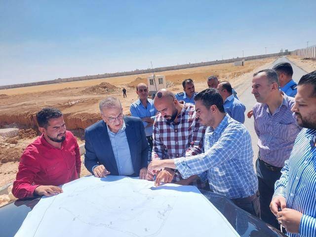 90 نسبة الإنجاز في مشروع إعادة تأهيل مركز حدود جابر