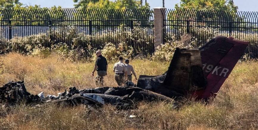 6 قتلى بتحطم طائرة خاصة قرب لوس أنجلوس