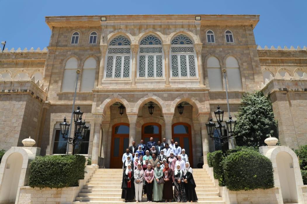 موظفو الضمان الاجتماعي في جولة تراثية لقصر رغدان العامر...صور