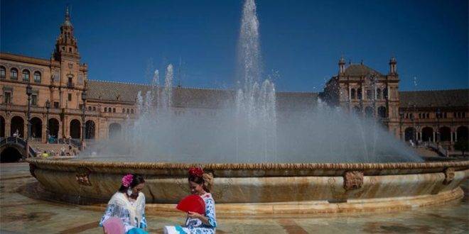 موجة حر شديدة تجتاح إسبانيا