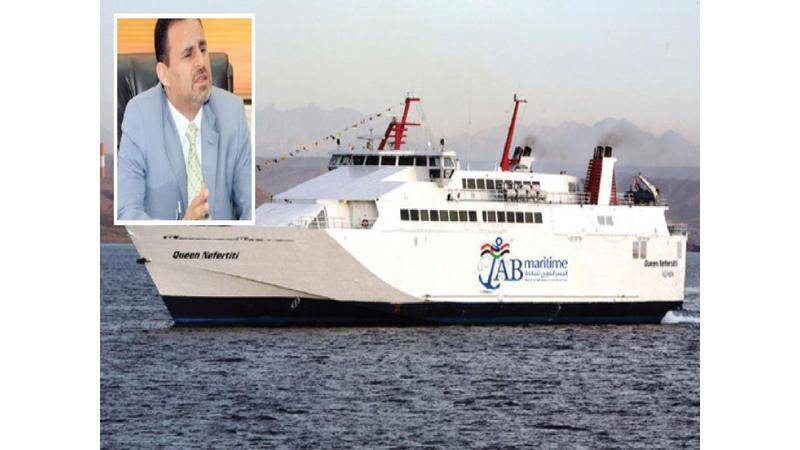  الجسر العربي   ينجح بنقل الآف الحجاج و المسافرين والسياح عبر الخط الدولي البحري