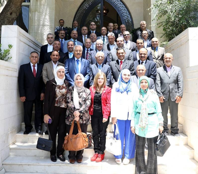 العيسوي يلتقي وفدا من جمعية الحوار الديمقراطي برئاسة العين داوديه  صور