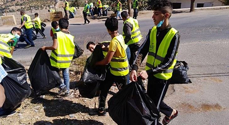 مديرية بيئة إربد تنفذ حملة نظافة شاملة