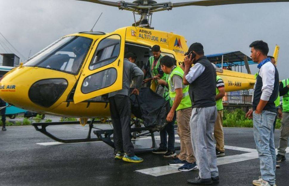 ستة قتلى في تحطم مروحية بالنيبال