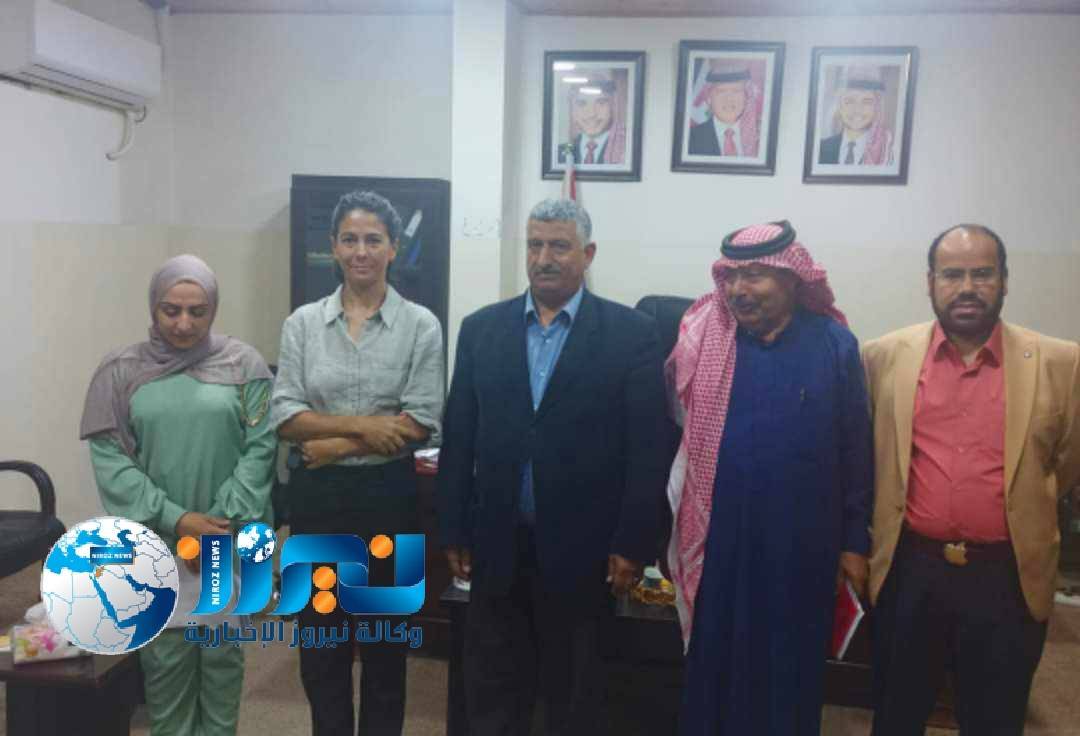 السرحان يلتقي مدير مشروع قدرة  2 من الوكالة الإسبانية