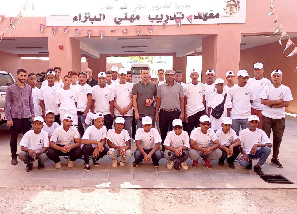 الكرك ختام معسكر التدريب المهني
