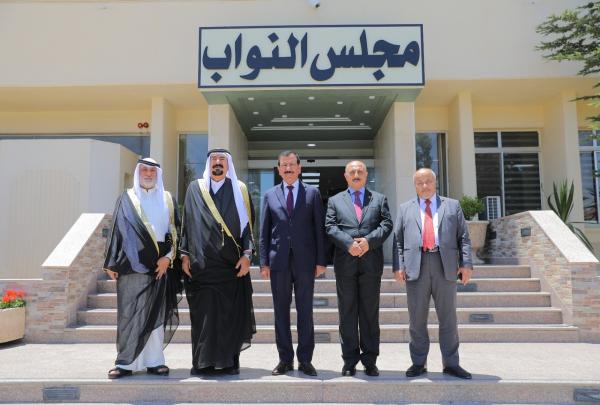 رئيس مجلس النواب الأردني يستقبل السكرتير العام لـ YNDK