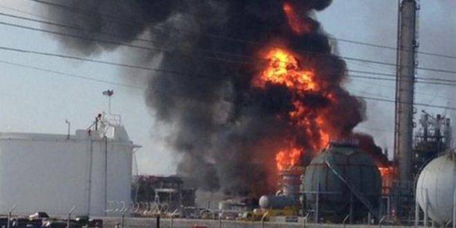 حريق في منشأة للكيماويات بولاية لويزيانا الأمريكية