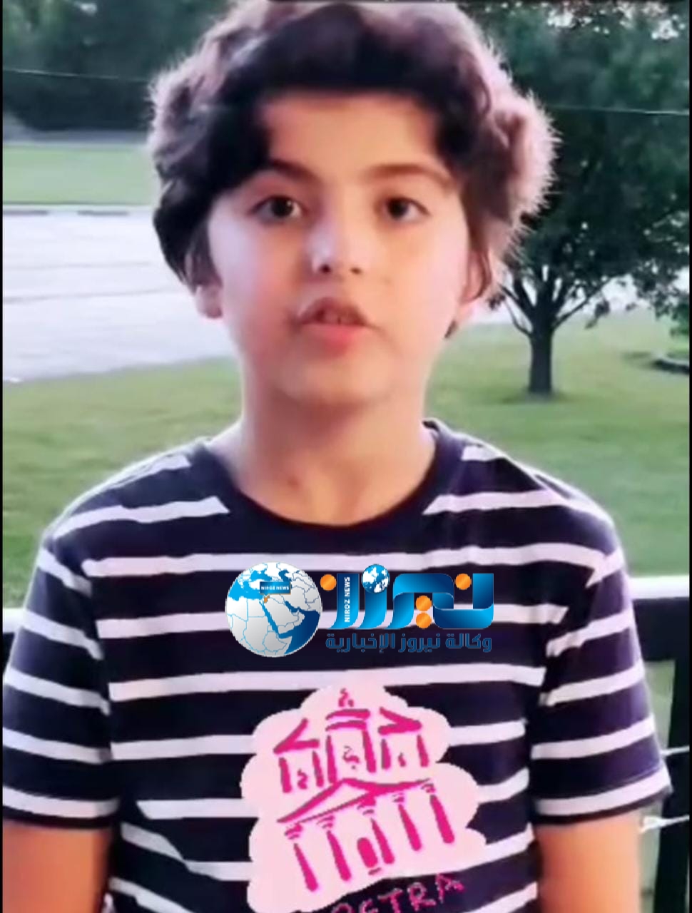الطفل عامر سليمان الحوري يروج لمدينة  البتراء السياحية الاردنية  في أمريكا..فيديو