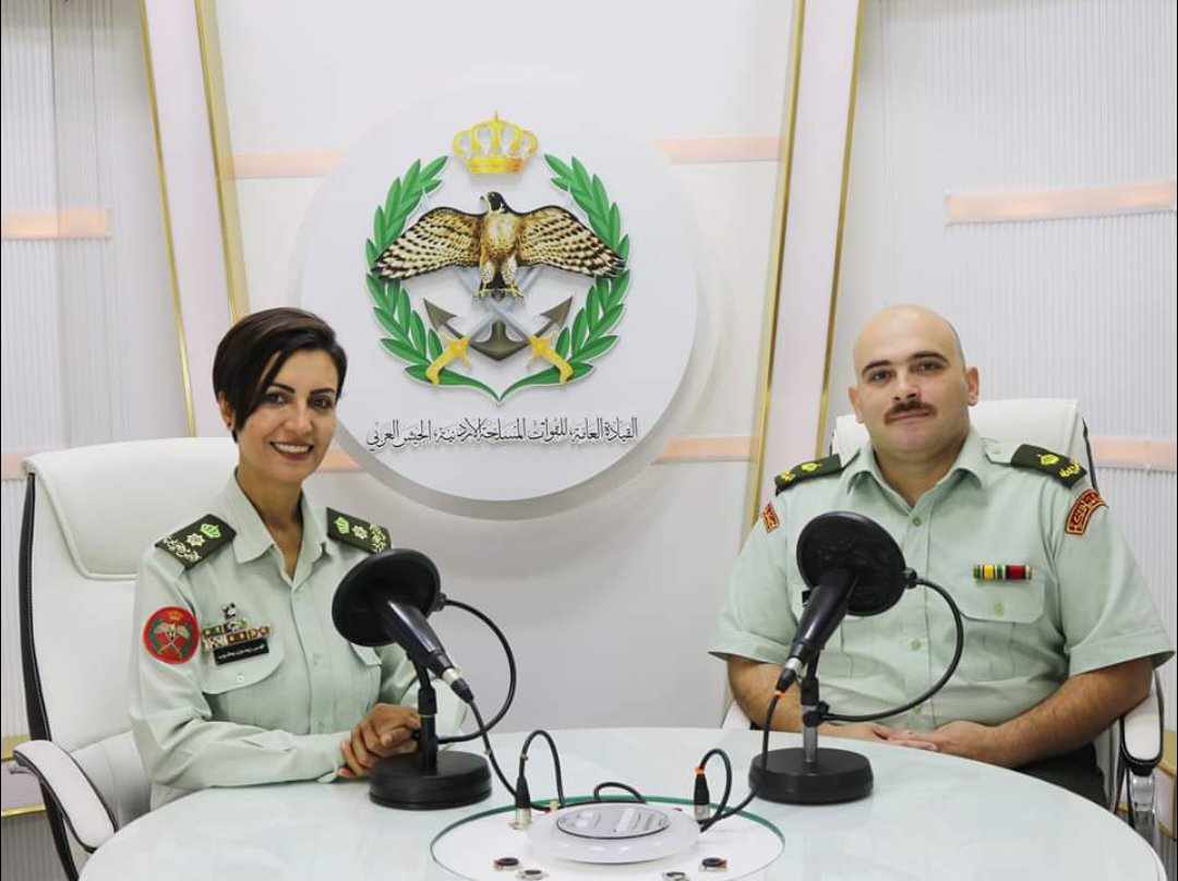 إذاعة الجيش العربي تستضيف الرائد الطبيب خليل مسلم