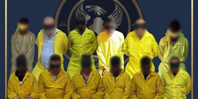 الاستخبارات العراقية: تقبض على 12 إرهابياً من تنظيم (داعش)